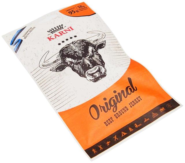 Beef Ground Jerkey, Original 50 g