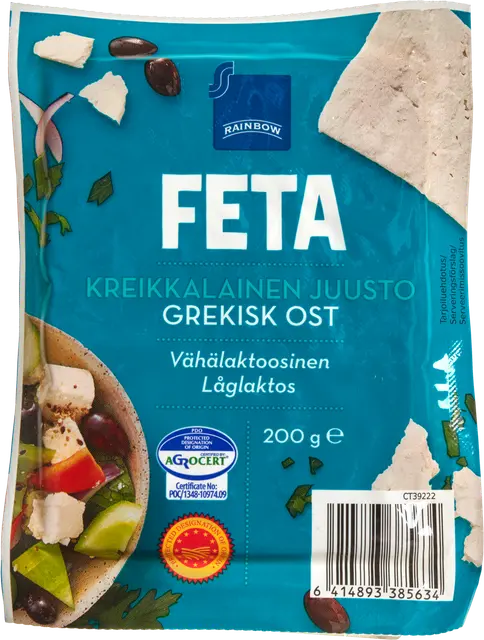 Rainbow fetajuusto 200 g
