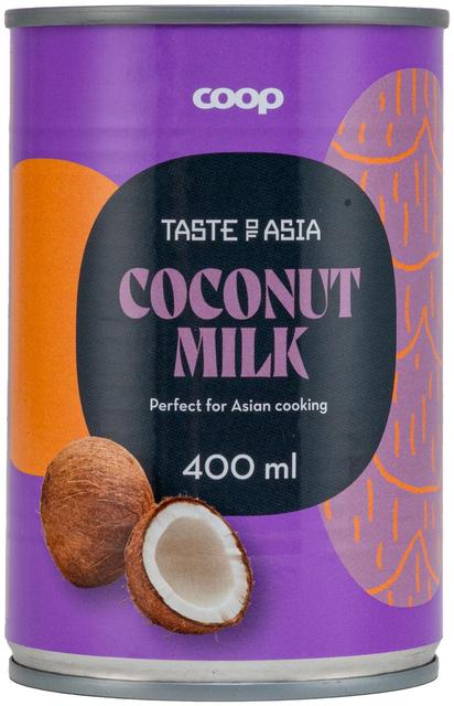 Coop Taste of Asia kookosmaito 400 ml