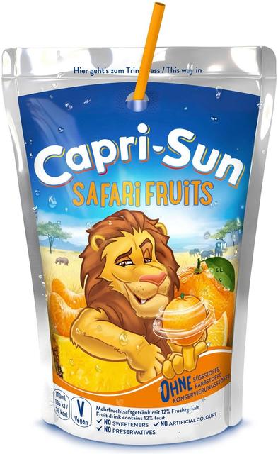 Capri-Sun 200ml Safari Fruits Mehujuoma pillimehu