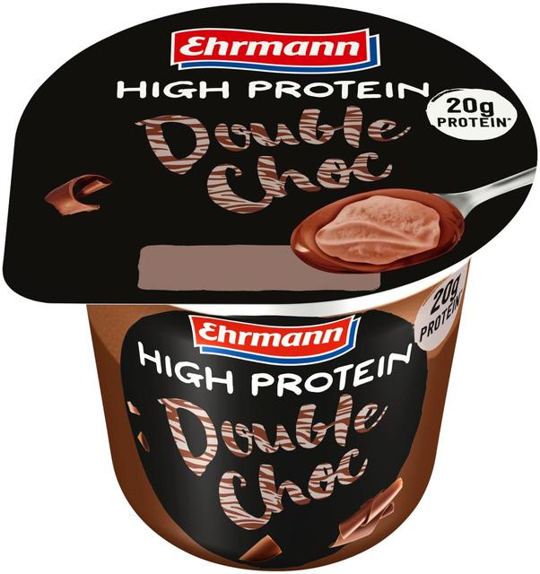 High Protein suklaanmakuinen proteiinivanukas suklaa vaahdolla 200 g