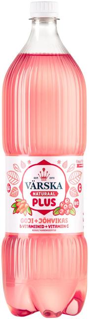 Värska Naturaal Plus Goji Jõhvikas maitsevesi 1,5 l