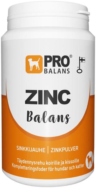 Probalans Zincbalans sinkkijauhe koirille ja kissoille 120 g