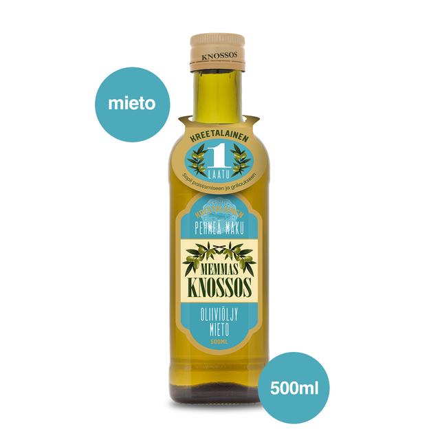 Memmas Knossos Oliiviöljy mieto 500 ml