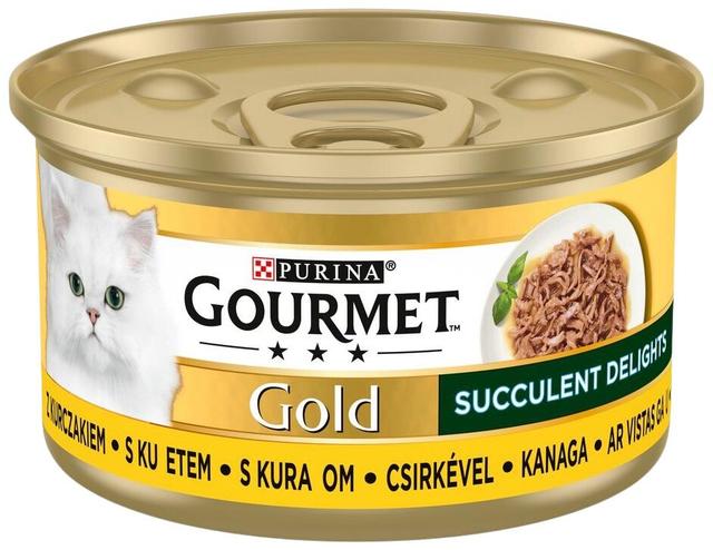 Gourmet Gold kiisueine Succulent Delights kanaga 85g