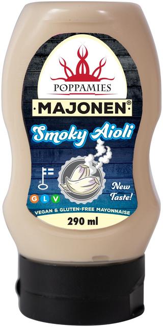 Poppamies Majonen Smoky Aioli 290ml