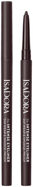 IsaDora The Intense Eyeliner rajauskynä Black Brown 0,35 g