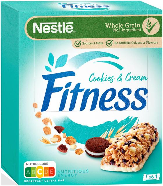 Nestlé Fitness 6x23.5g Cookies & Cream viljapatukka