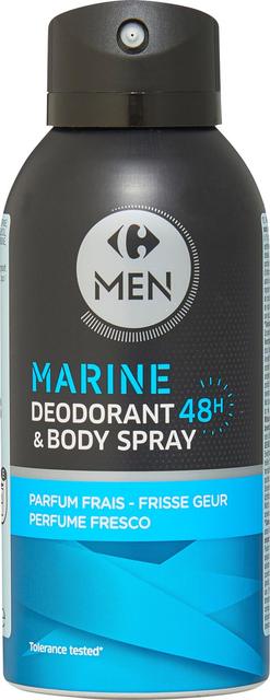 Carrefour Men Marine deo spray deodorantti 150 ml