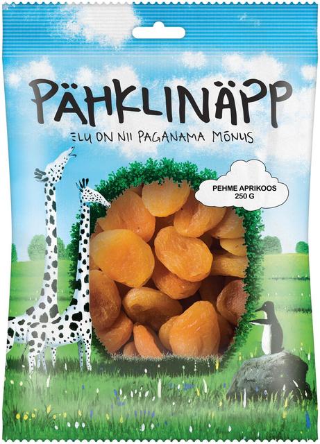 Pähklinäpp pehmed aprikoosid 250 g