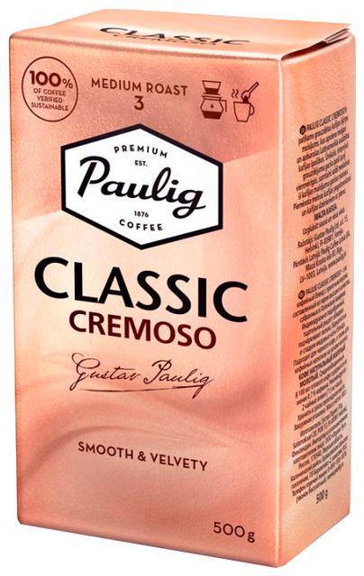 Paulig Classic Cremoso 500g jahvatatud kohv