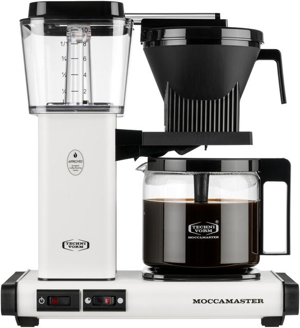 Moccamaster kohvimasin Automatic matt valge