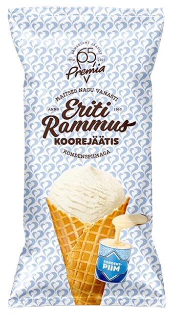 Eriti Rammus kondenspiima koorejäätis, 100g/200ml