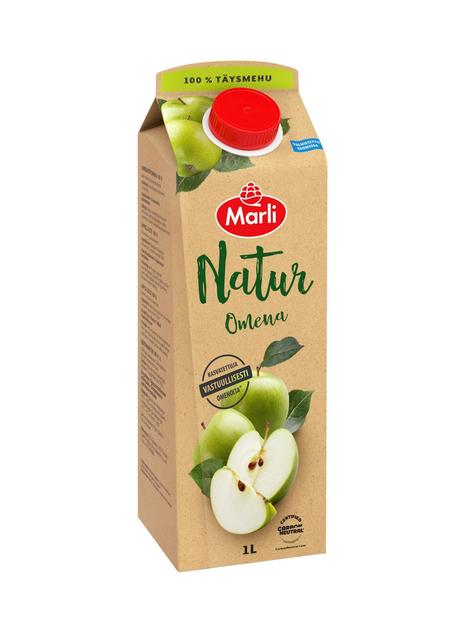 Marli Natur Omenatäysmehu 100% 1 L