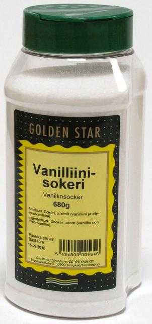 Golden Star 680g Vanilliinisokeri