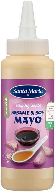 Santa Maria 250ml Topping Sauce Sesame & Soy Mayo Kastike