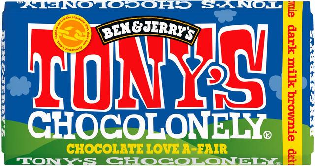 Tony's Chocolonely Tumma suklaa Suklaa Brownie 180g