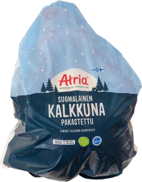 Atria Kokonainen Kalkkuna Pakaste n5,0-5,9kg