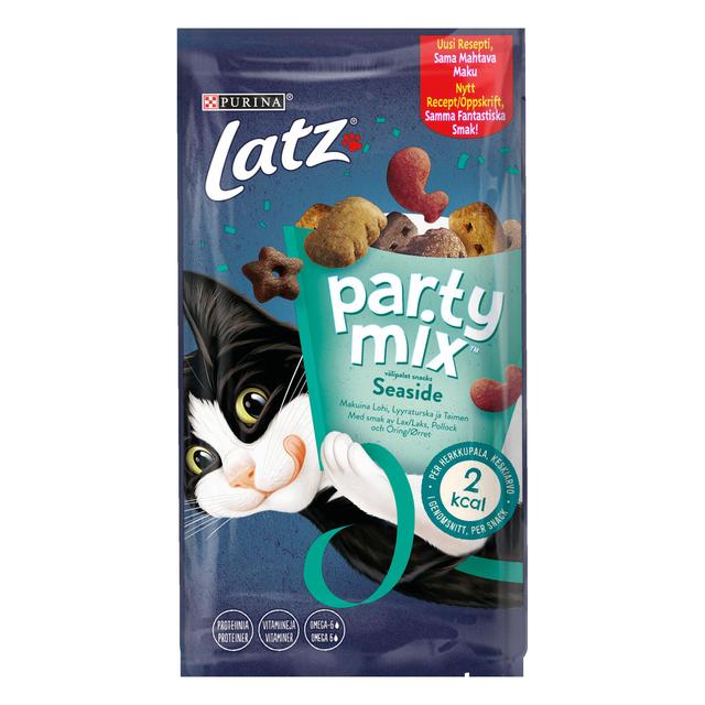 Latz 60g Party Mix snacks Seaside Mix Lohen, Seitin & Taimenen makuinen