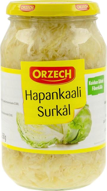 Orzech 550g hapankaali