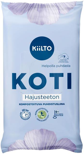 Kiilto puhastuslapid lõhnatud 36tk