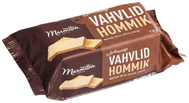 Marmiton vahvel Hommik kohvikreemiga 110 g