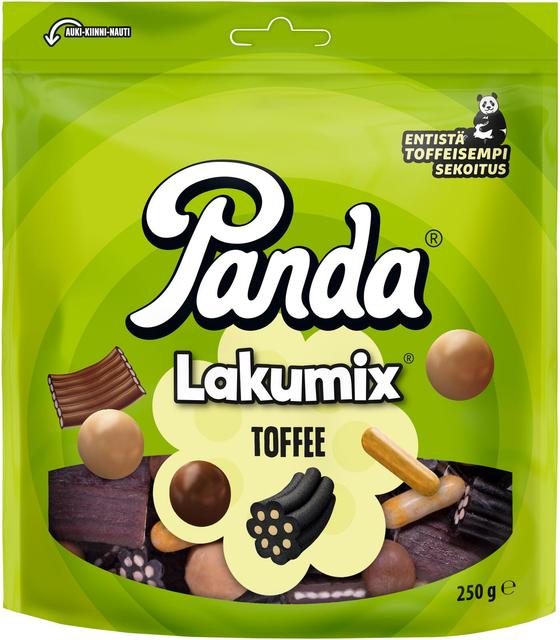 Panda LakuMix toffee lakritsisekoitus 250g