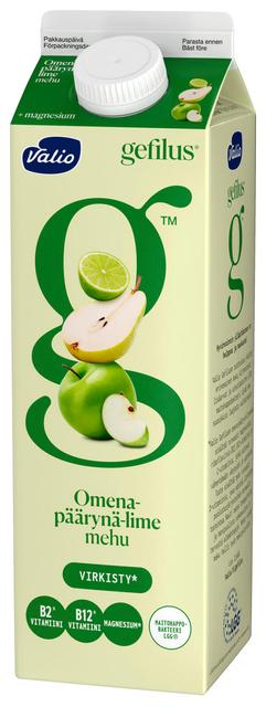 Valio Gefilus® mehu 1 l omena-päärynä-lime+magnesium