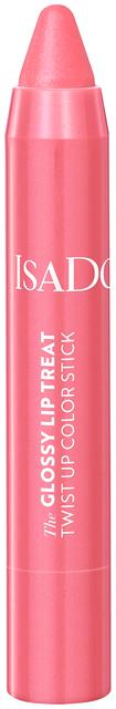 IsaDora Glossy Lip Treat Twist Up Color Stick 15, Sugar Crush 3,3 ml