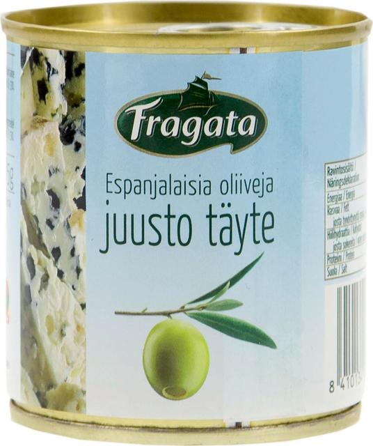 Fragata juustotäytteinen oliivi 200/85g