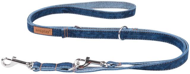 Denim t. sin. 6in1-talutin 100-200x1,5cm