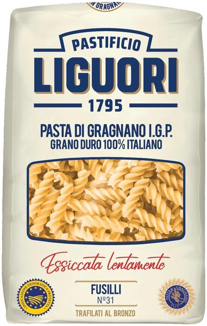 Liguori pasta di Gragnano IGP Fusilli No.31 500g