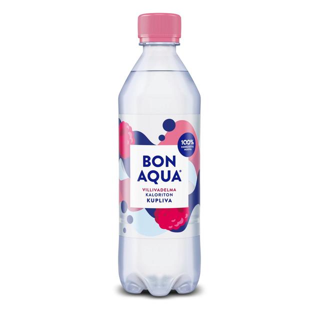 Bonaqua Villivadelma  kivennäisvesi muovipullo 0,5 L