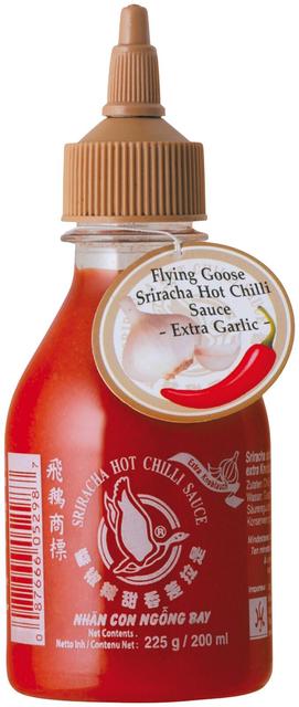 Flying goose sriracha tšillikaste küüslauguga 200ml