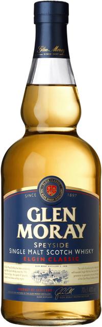 Glen Moray Classic Single Malt whisky 40%vol 700ml