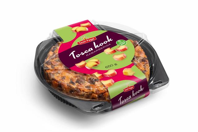 Tosca kook rabarberiga, laktoosivaba 650g