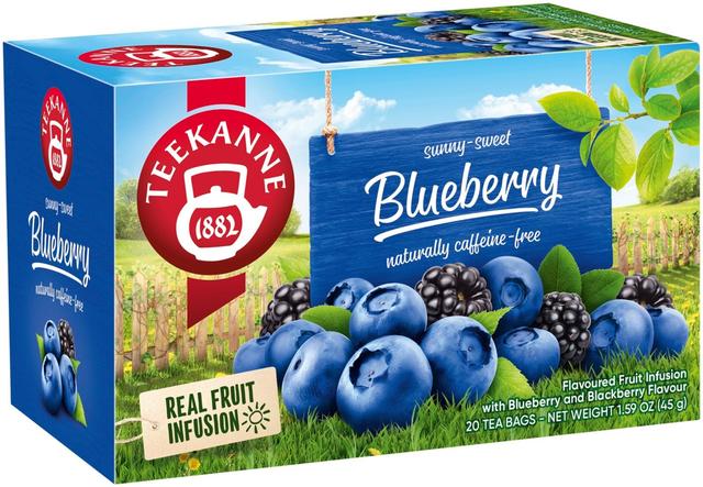 20x2,25g Teekanne Sunny-Sweet Blueberry hedelmähauduke