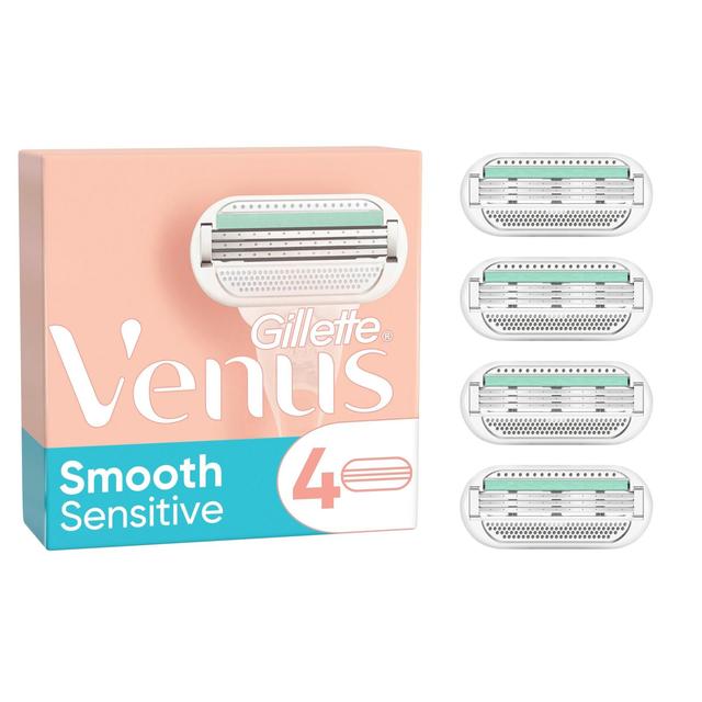 Gillette Venus Smooth Sensitive 4kpl terä