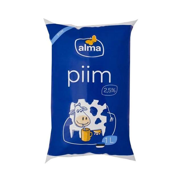 Piim 2,5%, 1 l