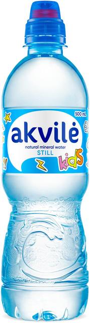 Akvile mineraalvesi Kids gaasita 500ml