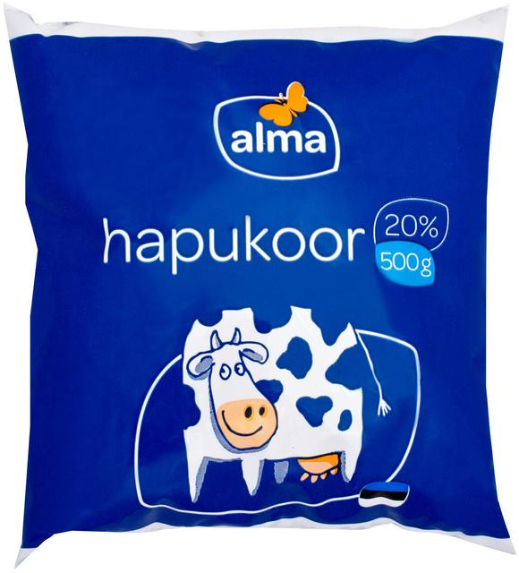 Hapukoor 20%, 500 g