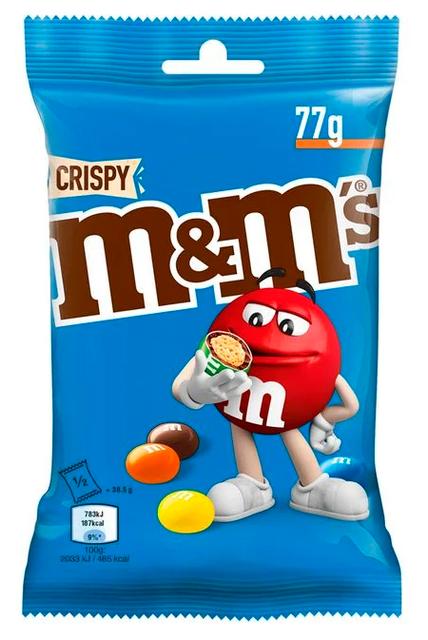 M&M's Crispy kommipakk 77g