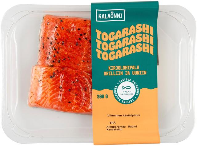 Kalaonni Togarashi kirjolohipala grilliin ja uuniin 300 g