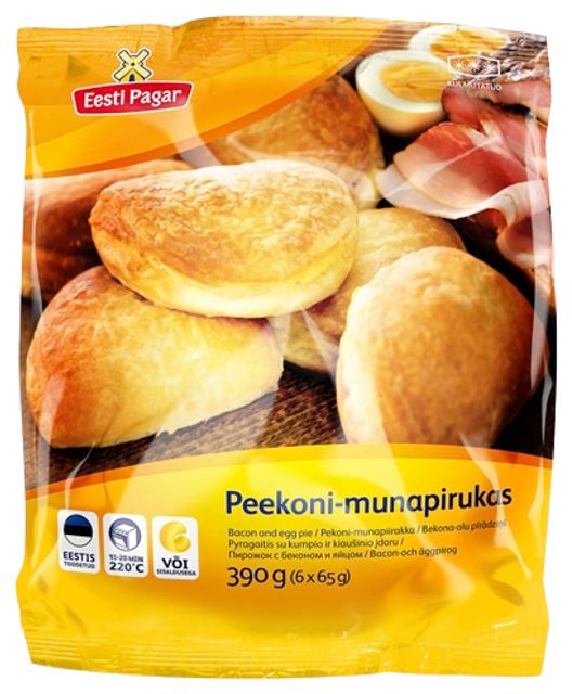 Peekoni-munapirukas, 390 g