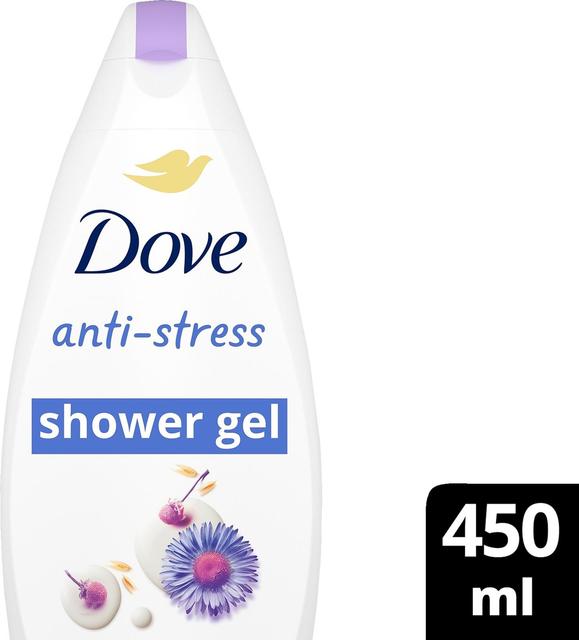 Dove  Anti-Stress Suihkusaippua  Hellä iholle   450 ml