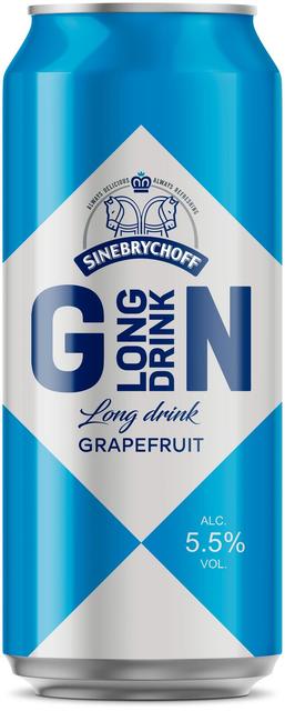 Sinebrychoff  long drink grapefruit 500ml purk