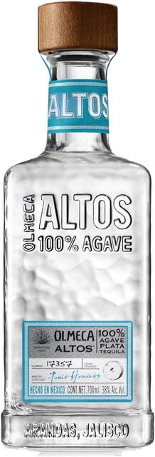 Olmeca Altos 100% Agave Tequila piiritusjook 38%vol 700ml