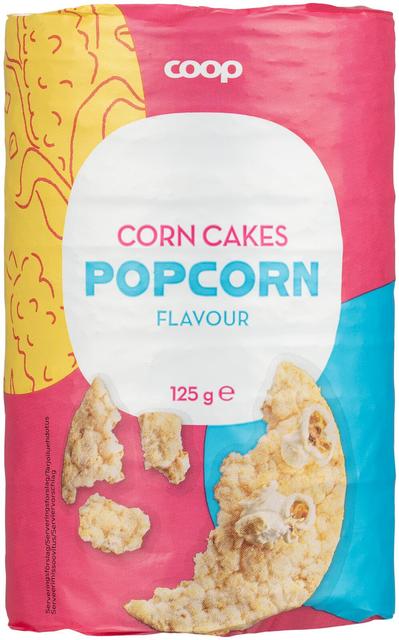 Coop maissikakut popcorn 125 g