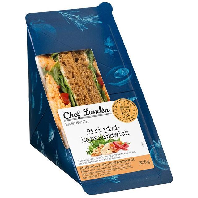 Chef Lundén Piri piri -kanasandwich 205g