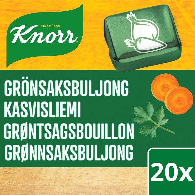 Knorr Kasvis Liemikuutio 20x10g